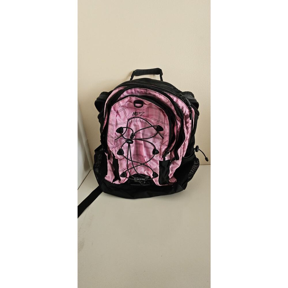 LL Bean Shockwave Backpack Black/Pink With 6 Pockets